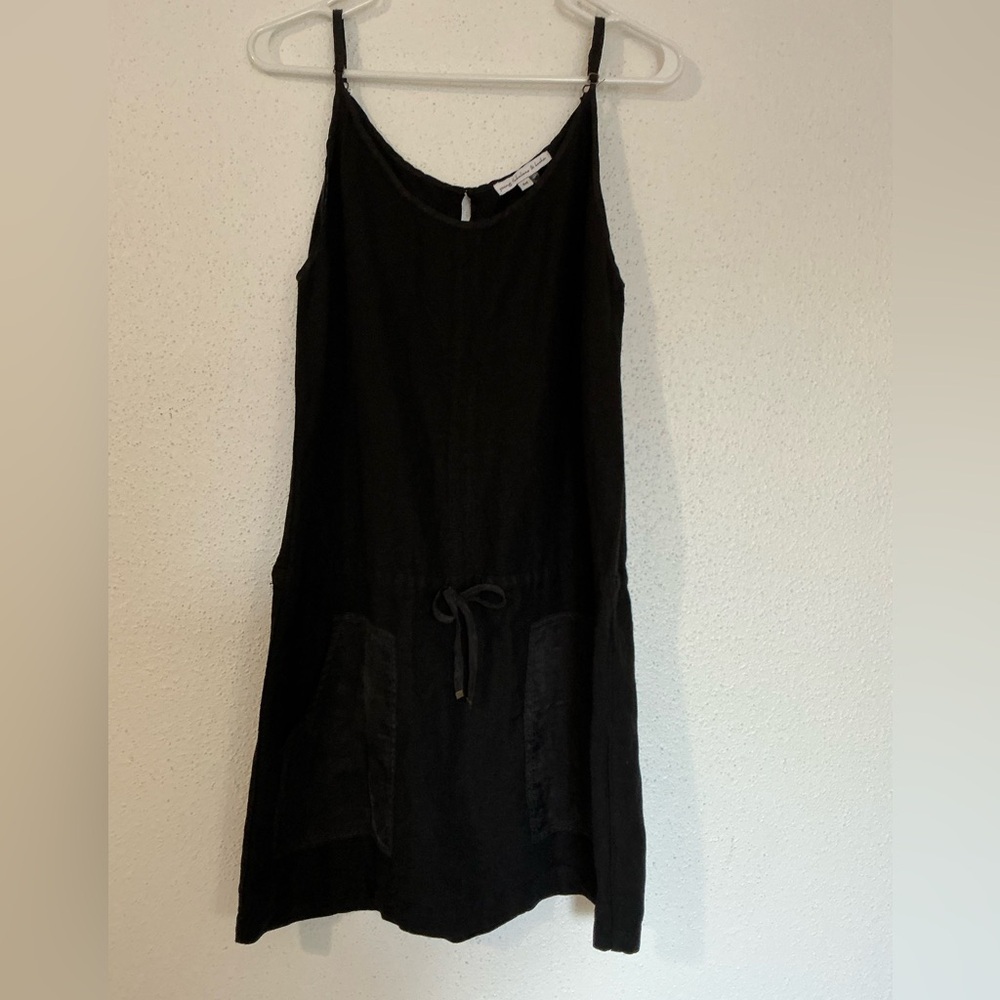 Young Fabulous Broke Tencel Linen  Pinafore Dress Medium - Picture 2 of 15